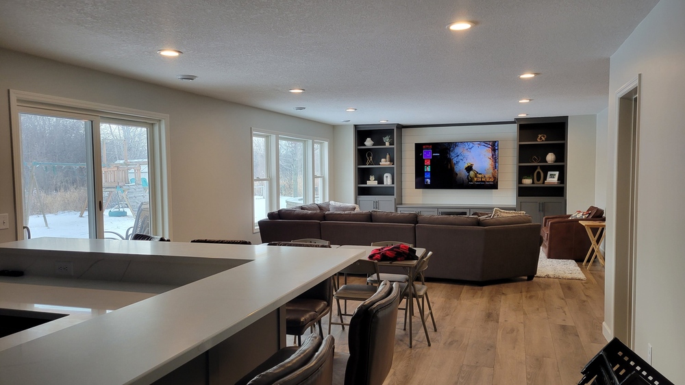 Basement Remodel in Lakeville