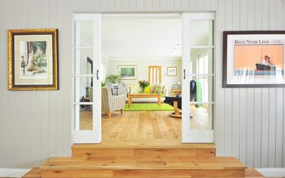 Barn doors for flex space