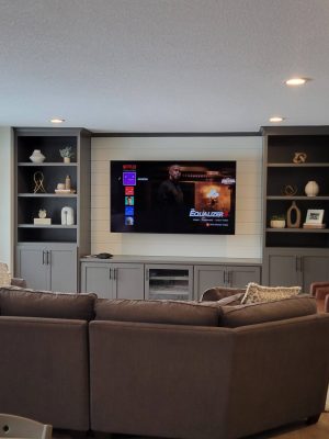 Basement TV Room