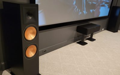 Home Theater Room in Apple Valley Minnesota