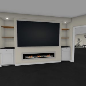 3D Rosemount Basement Media Room