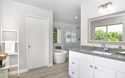 White bathroom